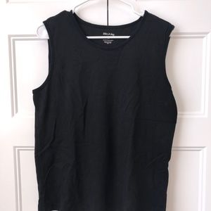 Black Tank top 100% Cotton
